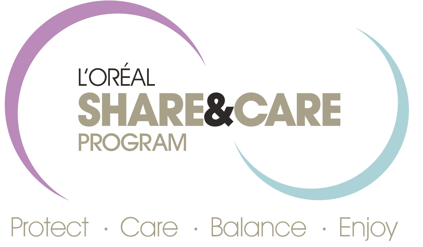 Enjoy balance. Share & Care лореаль. Share and Care. Loreal professional logo. Лореаль Vita Care caring перевод.